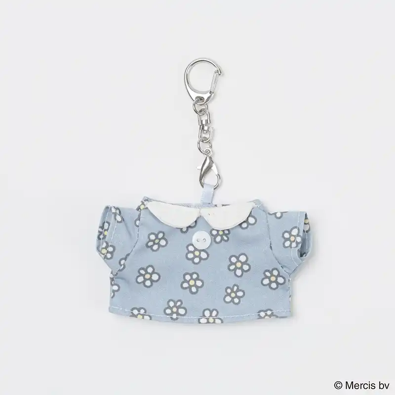 miffy ミッフィー MIFFY BLUE FLOWER Tシャツ型チャーム ブルー/MIFF-212I
